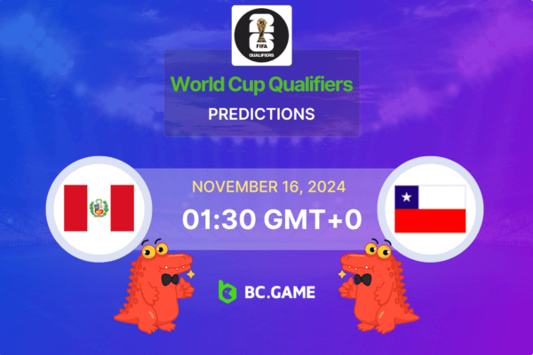 Peru vs Chile Prediction, Odds, Betting Tips – World Cup Qualifiers 16/11/2024