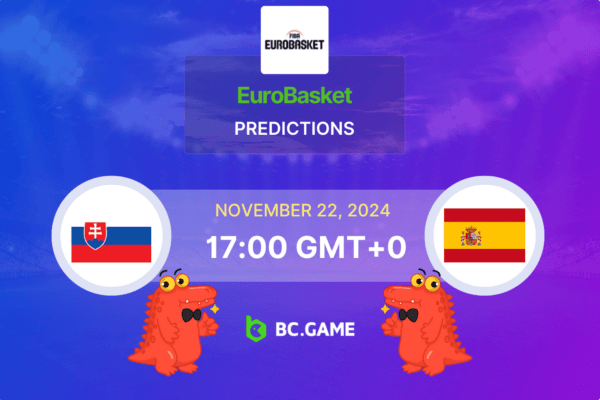 Slovakia vs Spain (72:76): Eurobasket Qualification 22/11/2024