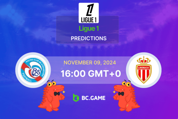 Strasbourg vs Monaco Prediction, Odds, Betting Tips – Ligue 1 09/11/2024