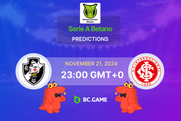 Vasco vs Internacional (0:1): Serie A Betano 21/11/2024