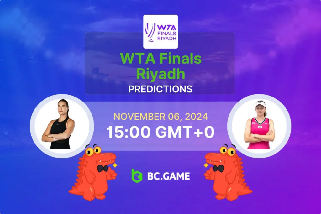 Aryna Sabalenka vs Elena Rybakina Prediction, Odds & Betting Tips.