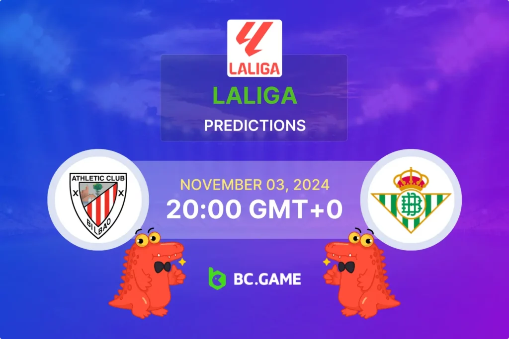 Athletic Bilbao vs Real Betis (1:1): La Liga 03/11/2024