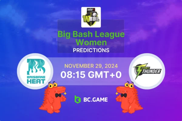 Brisbane Heat vs Sydney Thunder (Brisbane won by 9 wickets): Women’s Big Bash League 29/11/2024