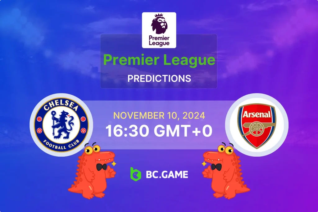 Chelsea vs Arsenal (1:1): Premier League 10/11/2024