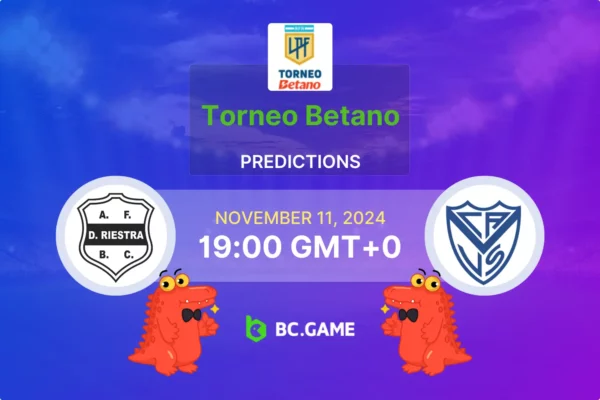 Deportivo Riestra vs Velez Sarsfield (1:1): Torneo Betano 11/11/2024