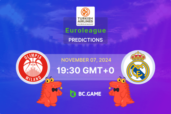 Olimpia Milano vs Real Madrid Prediction, Odds, Betting Tips – Euroleague – 07/11/2024