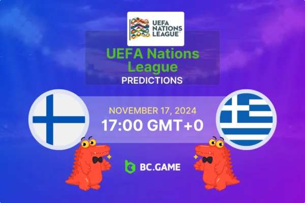 Finland vs Greece Prediction, Odds, Betting Tips – UEFA Nations League 17/11/2024