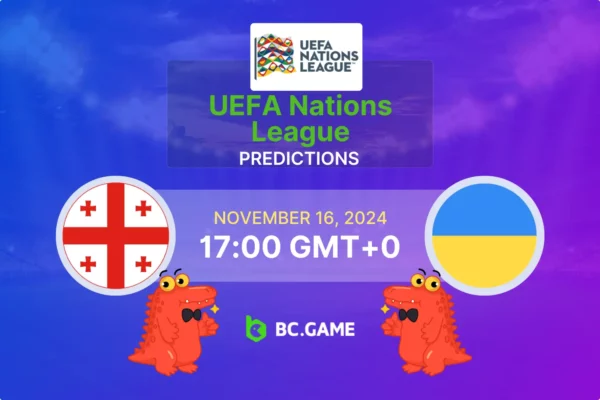 Georgia vs Ukraine (1:1): UEFA Nations League 16/11/2024