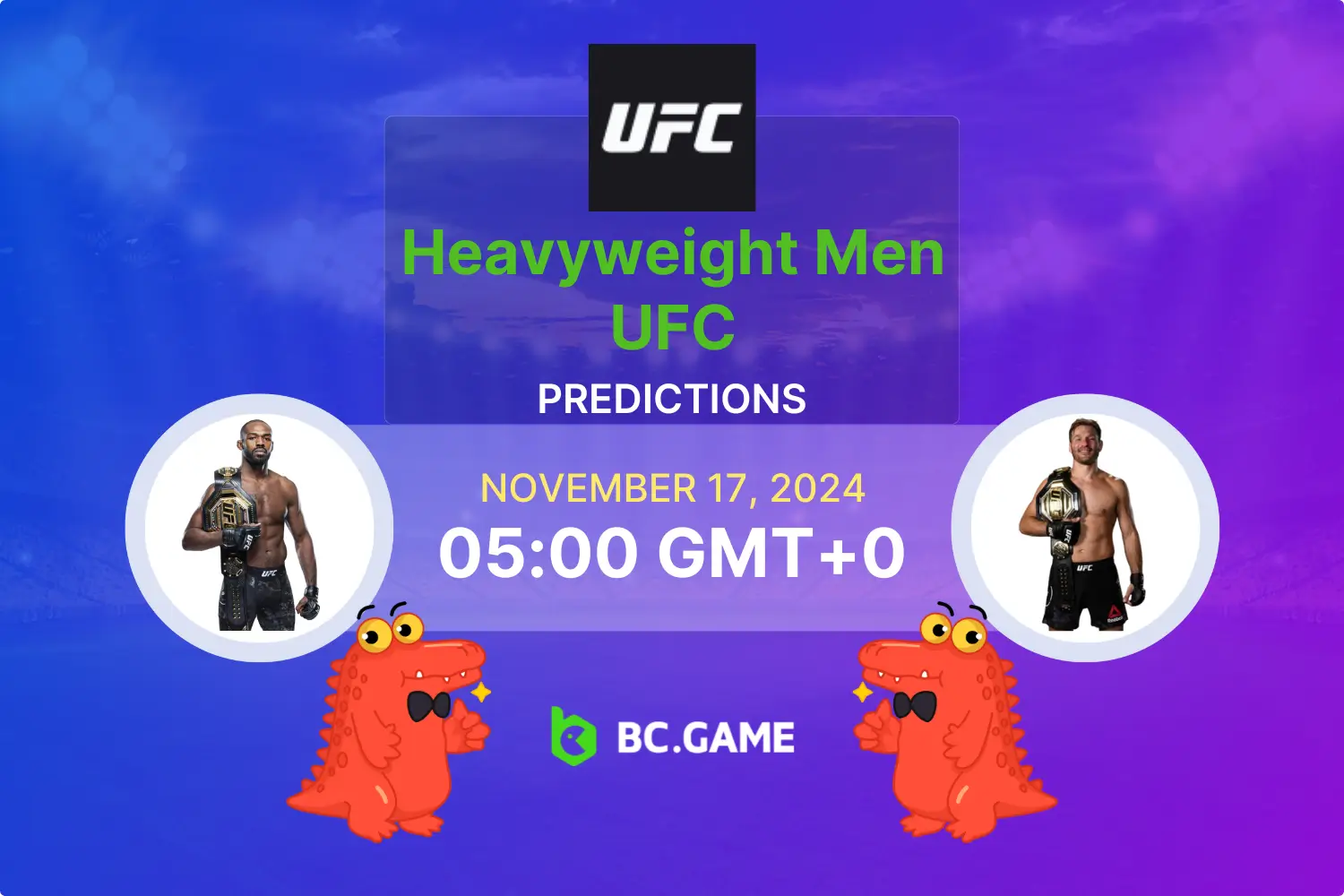 Jon Jones vs Stipe Miocic Prediction, Odds, Betting Tips BC.GAME