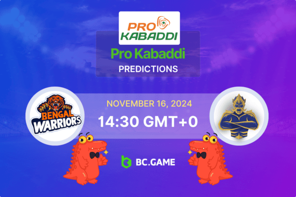 Bengal Warriors vs Tamil Thalaivas Prediction, Odds, Betting Tips – Pro Kabaddi League 16/11/2024