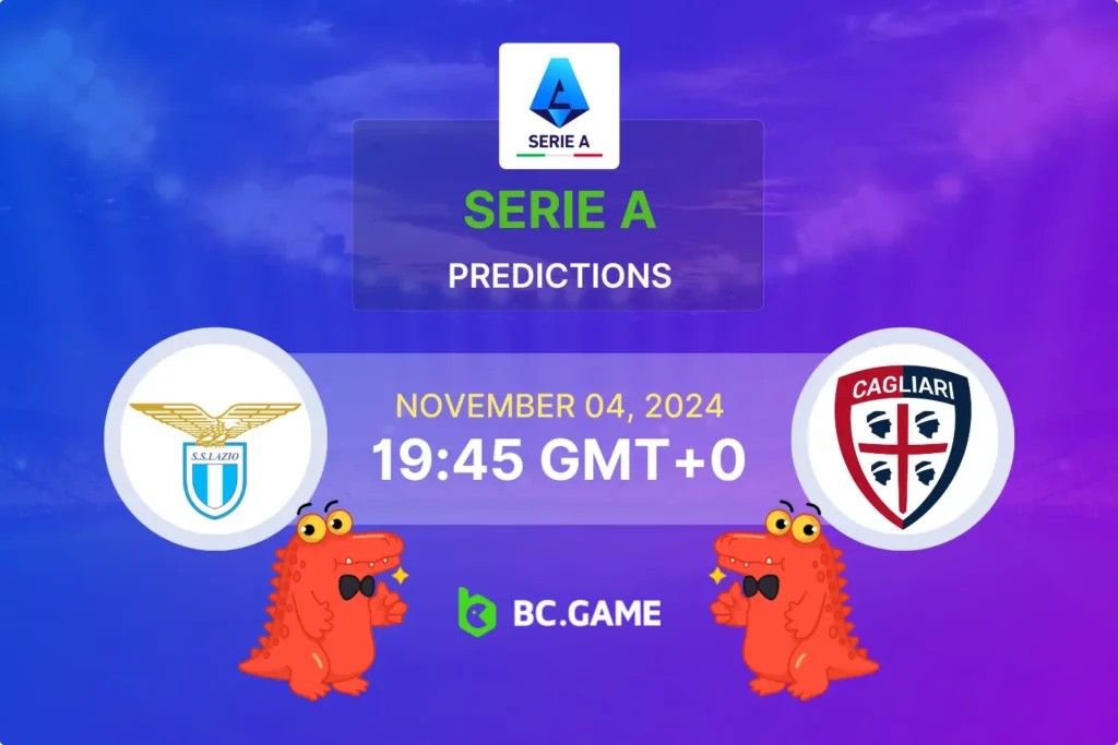 Lazio vs Cagliari Prediction: Serie A Betting Tips & Expected Lineups.