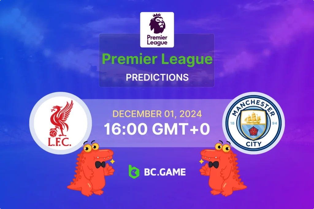 Liverpool vs Manchester City (2:0): Premier League 01/12/2024