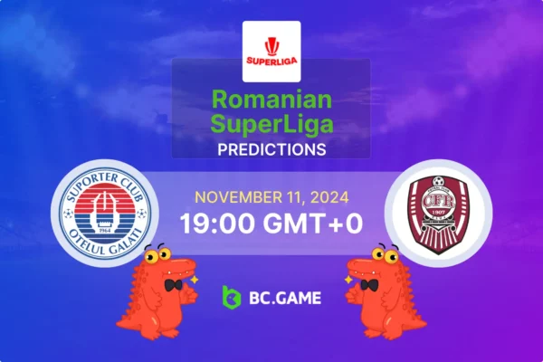 Otelul vs CFR Cluj (0:1): Liga 1 11/11/2024