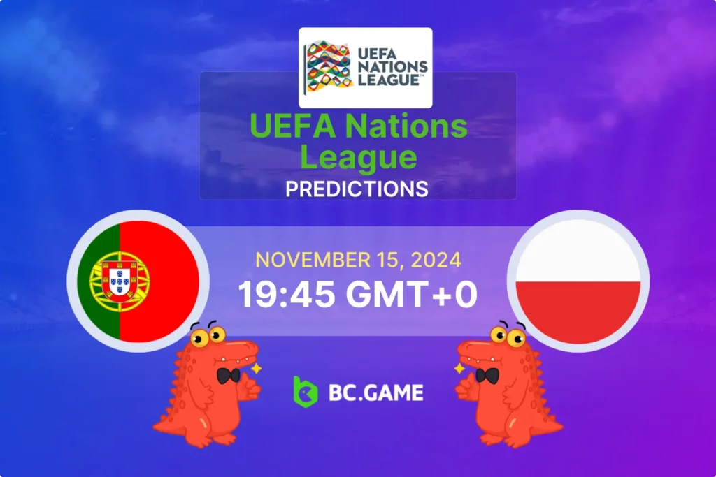 Portugal vs Poland Prediction, Odds, and Expert Betting Tips for 15/11/2024.