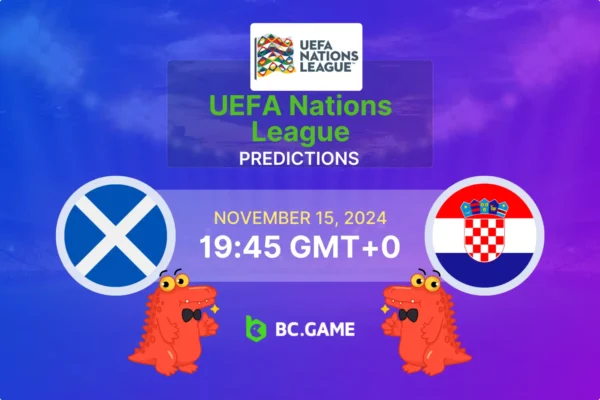 Scotland vs Croatia Prediction, Odds, Betting Tips – UEFA Nations League 15/11/2024