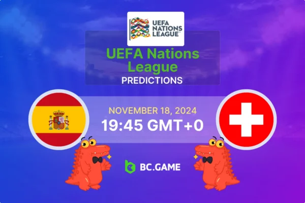 Spain vs Switzerland Prediction, Odds, Betting Tips – UEFA Nations League 18/11/2024