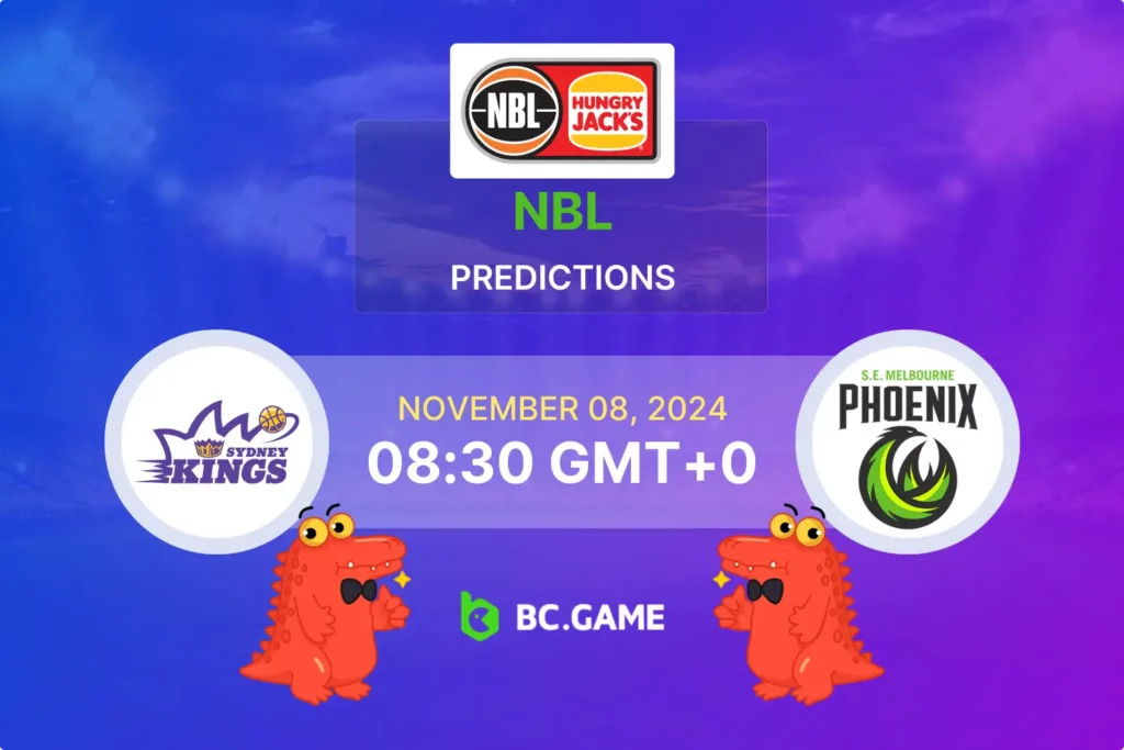 Sydney Kings vs South East Melbourne Phoenix: Expert Betting Tips & Predictions for November 8, 2024.