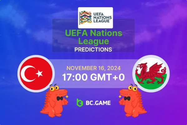 Turkey vs Wales (0:0): UEFA Nations League 16/11/2024