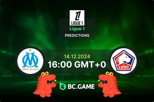 Marseille vs Lille (1:1): Ligue 1 14/12/2024