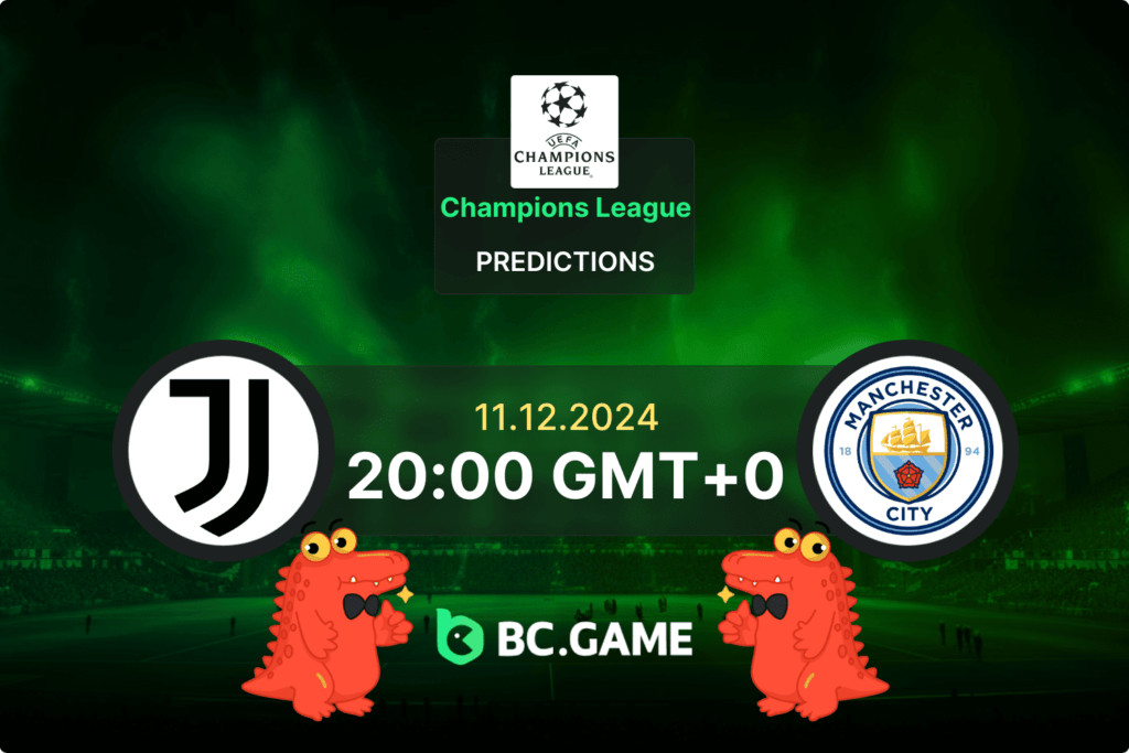 Juventus vs Manchester City (2:0): UEFA Champions League 11/12/2024