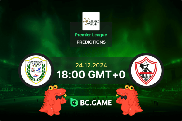 El Gaish vs Zamalek Prediction, Odds, Betting Tips – Egyptian Premier League 24/12/2024