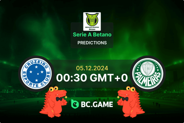 Cruzeiro vs Palmeiras (1:2): Brazil Seria A 05/12/2024