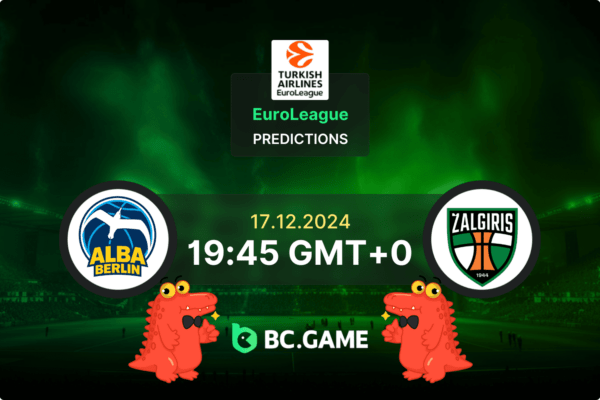 Alba Berlin vs Zalgiris Kaunas (66:86): EuroLeague 17/12/2024