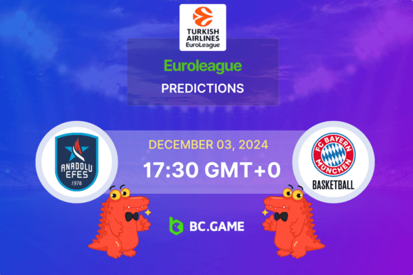 Anadolu Efes vs Bayern Munich (101:90): Euroleague 03/12/2024