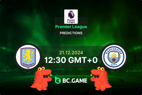 Aston Villa vs Manchester City (2:1): England Premier League 21/12/2024