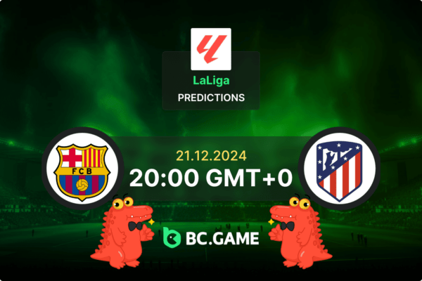 Barcelona vs Atletico Madrid (1:2): La Liga 21/12/2024