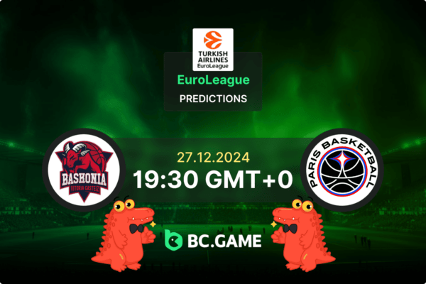 Baskonia vs Paris Prediction, Odds, Betting Tips – EuroLeague 27/12/2024