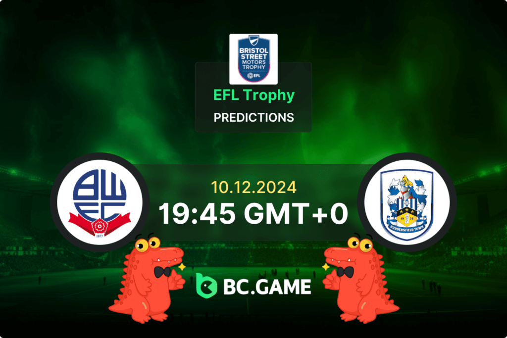 Bolton Wanderers vs Huddersfield Town (3:1): EFL Trophy 10/12/2024