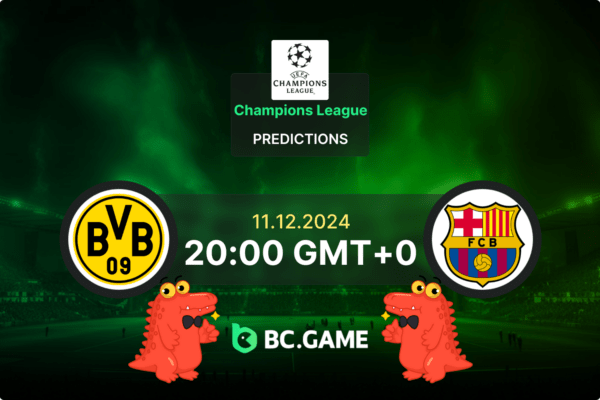 Borussia Dortmund vs Barcelona (2:3): UEFA Champions League 11/12/2024