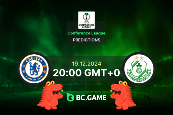 Chelsea vs Shamrock Rovers (5:1): UEFA Conference League 19/12/2024