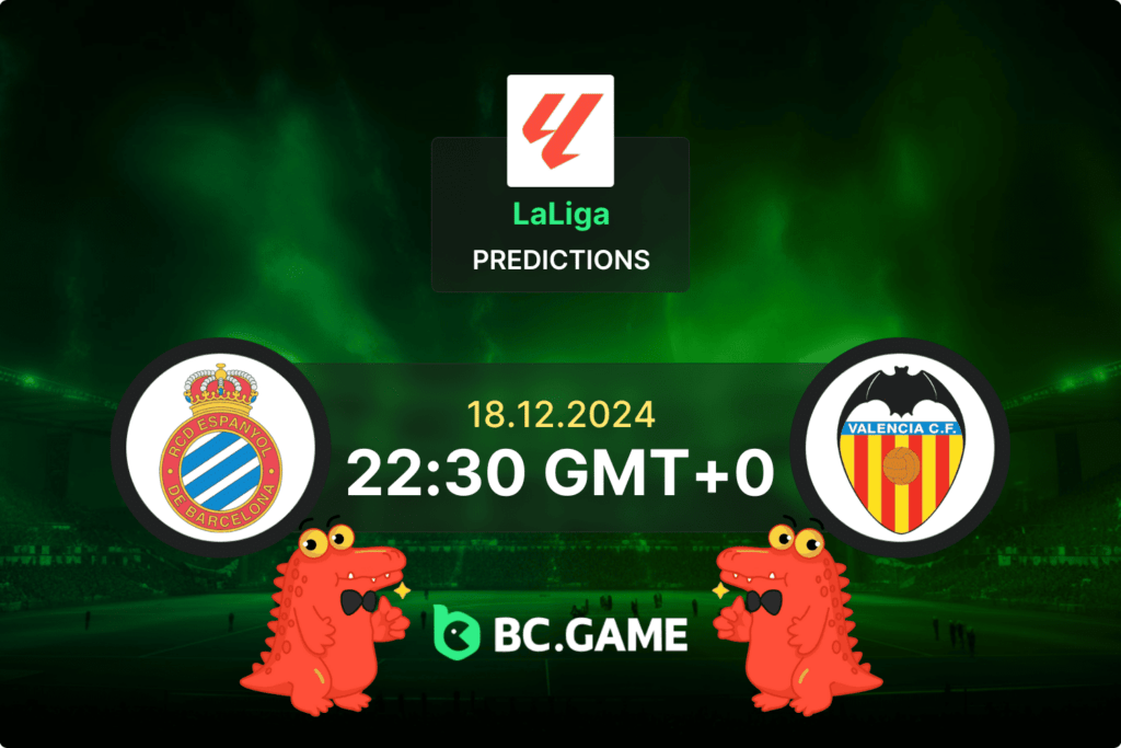 Espanyol vs Valencia (1:1): La Liga 18/12/2024