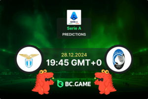 Лаціо – Аталанта: Прогноз, коефіцієнти, поради щодо ставок – Серія А 28.12.2024