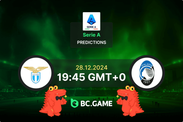 Лаціо – Аталанта: Прогноз, коефіцієнти, поради щодо ставок – Серія А 28.12.2024