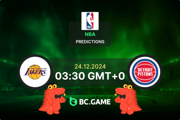 Los Angeles Lakers vs Detroit Pistons (114:117): NBA 24/12/2024