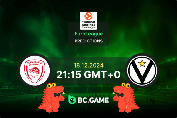 Olympiakos vs Virtus Bologna (87:77): Euroleague 18/12/2024