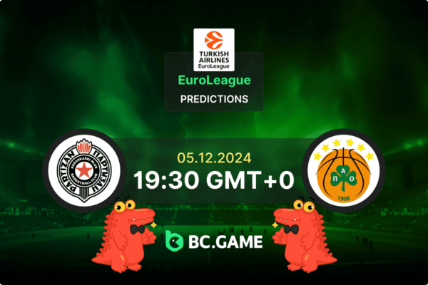 Partizan vs Panathinaikos Prediction, Odds, Betting Tips – Euroleague 05/12/2024