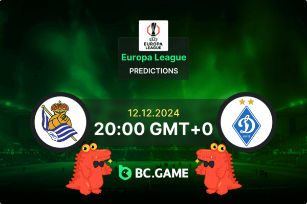 Real Sociedad vs Dynamo Kyiv (3:0): UEFA Europa League 12/12/2024