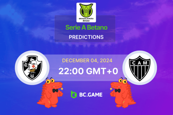 Vasco da Gama vs Atletico MG (2:0): Brazil Serie A 04/12/2024