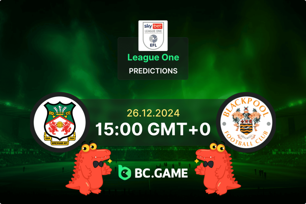 Wrexham vs Blackpool (2:1): League One 26/12/2024