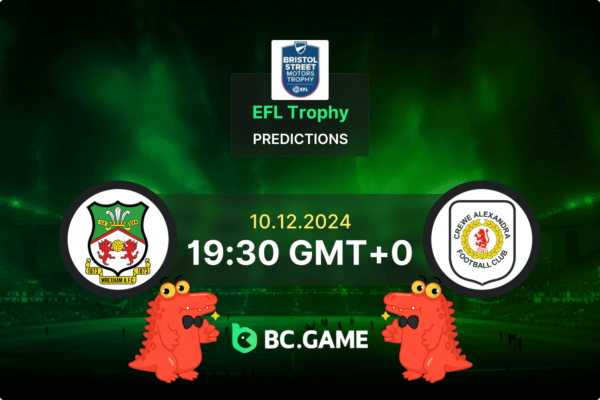 Wrexham vs Crewe Alexandra (1:0): EFL Trophy 10/12/2024