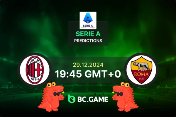 AC Milan vs Roma (1:1): Serie A 29/12/2024