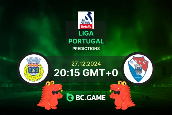 Arouca vs Gil Vicente (1:1): Liga Portugal 27/12/2024