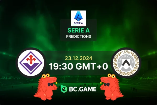 Fiorentina vs Udinese (1:2): Serie A 23/12/2024