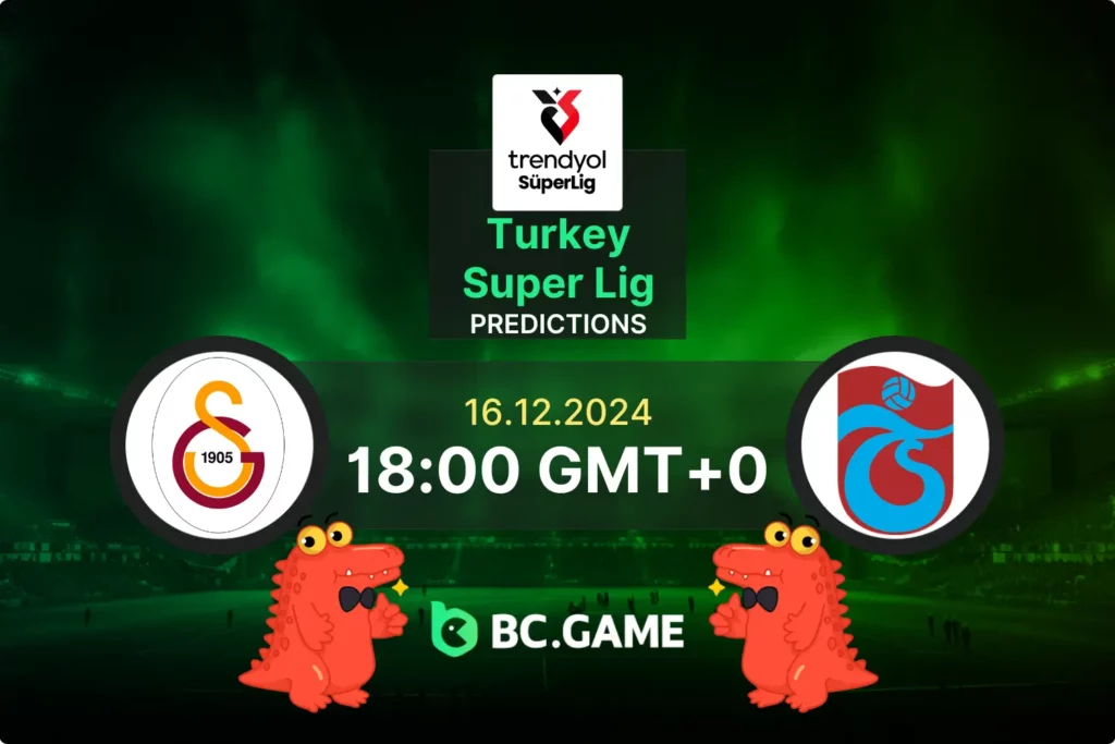 Galatasaray vs Trabzonspor (4:3): Super Lig 16/12/2024