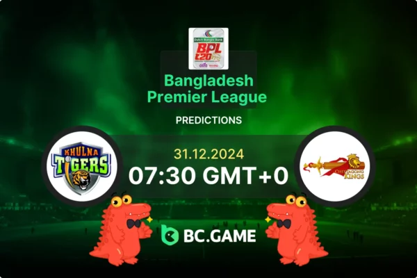 Khulna Tigers vs Chittagong Kings (Chittagong Kings won by 37 wickets): Bangladesh Premier League 31/12/2024