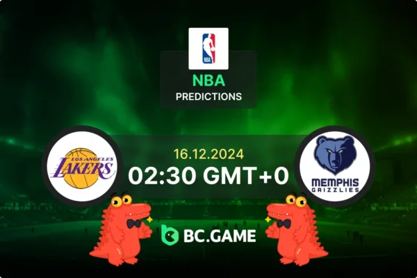 Los Angeles Lakers vs Memphis Grizzlies (116:110): NBA 16/12/2024